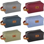 JH9417 Heathered Toiletry Bag With Custom Imprint